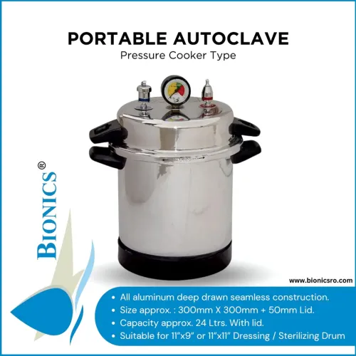 Portable Autoclave – Compact & Reliable Sterilization Solution