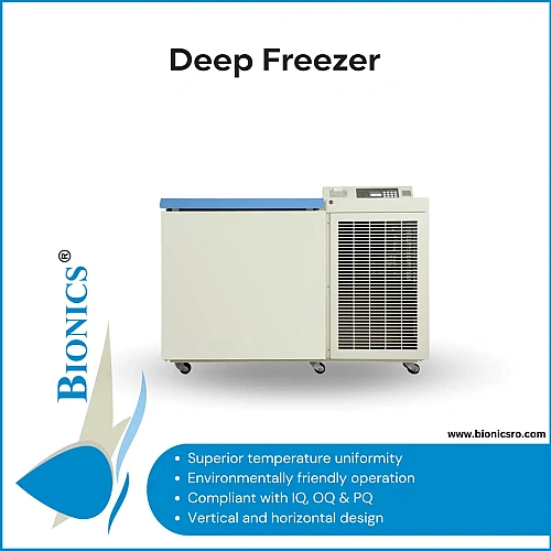 Deep Freezer (-86°C) Manufacturers in India