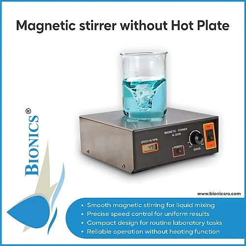 Magnetic Stirrer without Hot Plate Manufacturers in India
